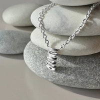 Drakenberg Sjölin Les Roches Drop Necklace Silver